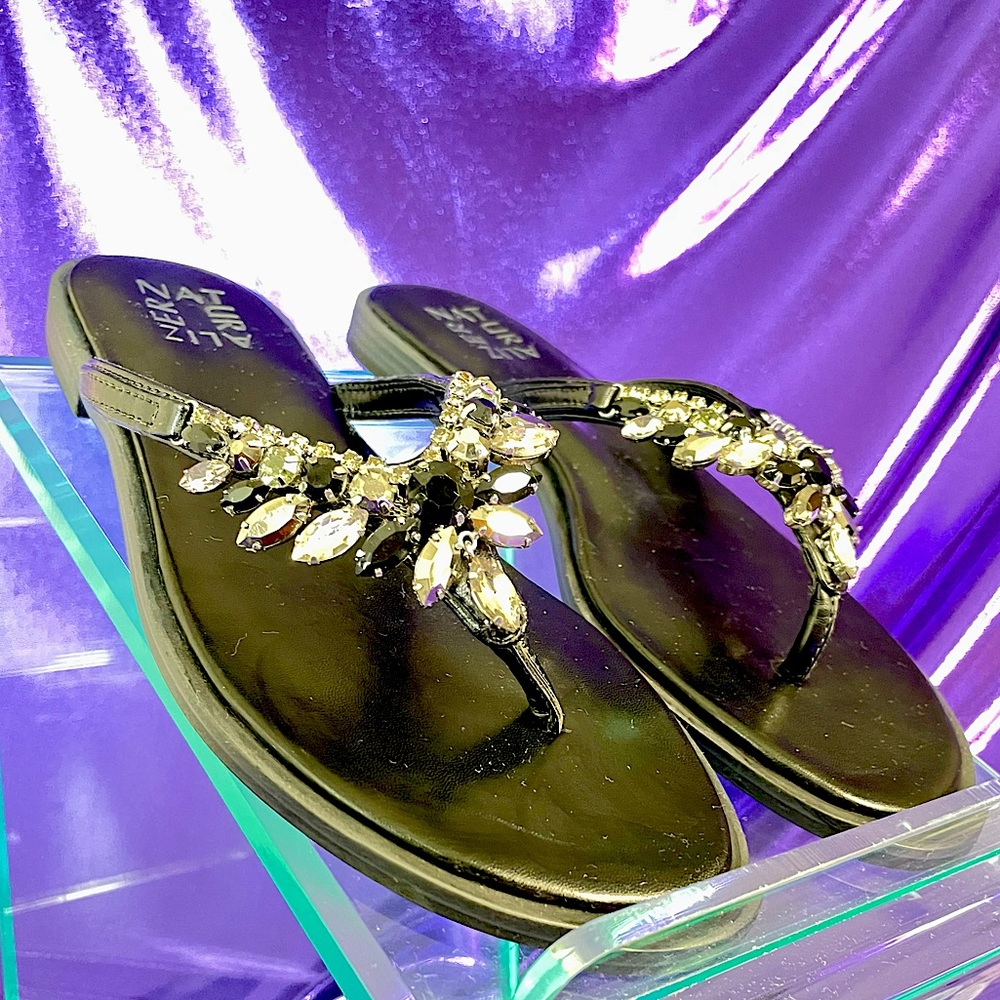 Naturalizer Fallyn Thong Sandals Women's Shoes (NEW)